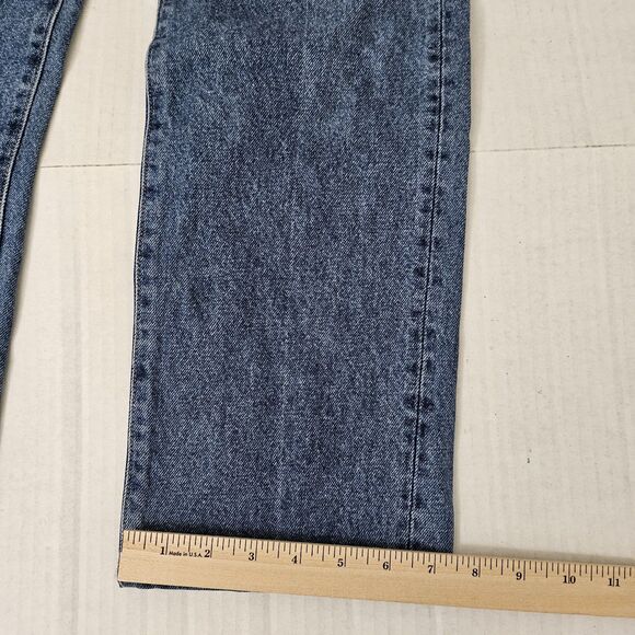 Goldsign Jeans Womens 27 Blue The Relaxed Straight Leg High-Rise Ankle Crop - Picture 12 of 12